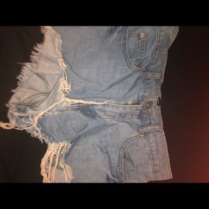 High waist shorts